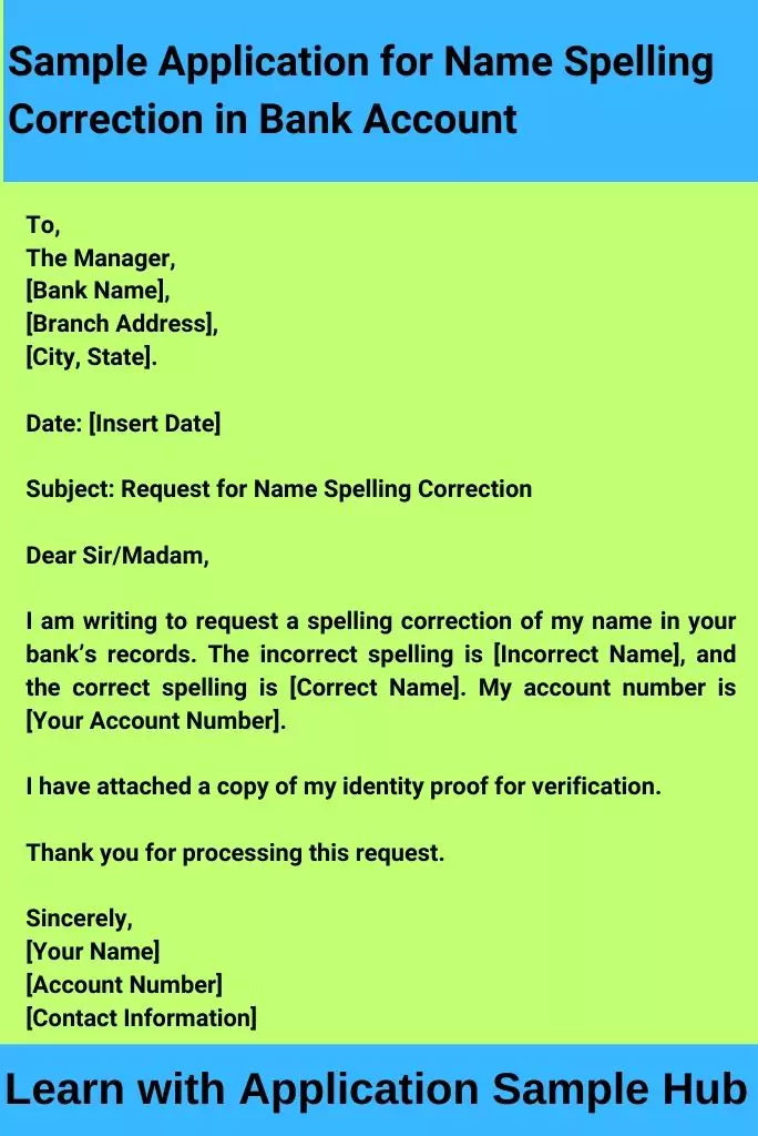 Sample Application for Name Spelling Correction in Bank Account